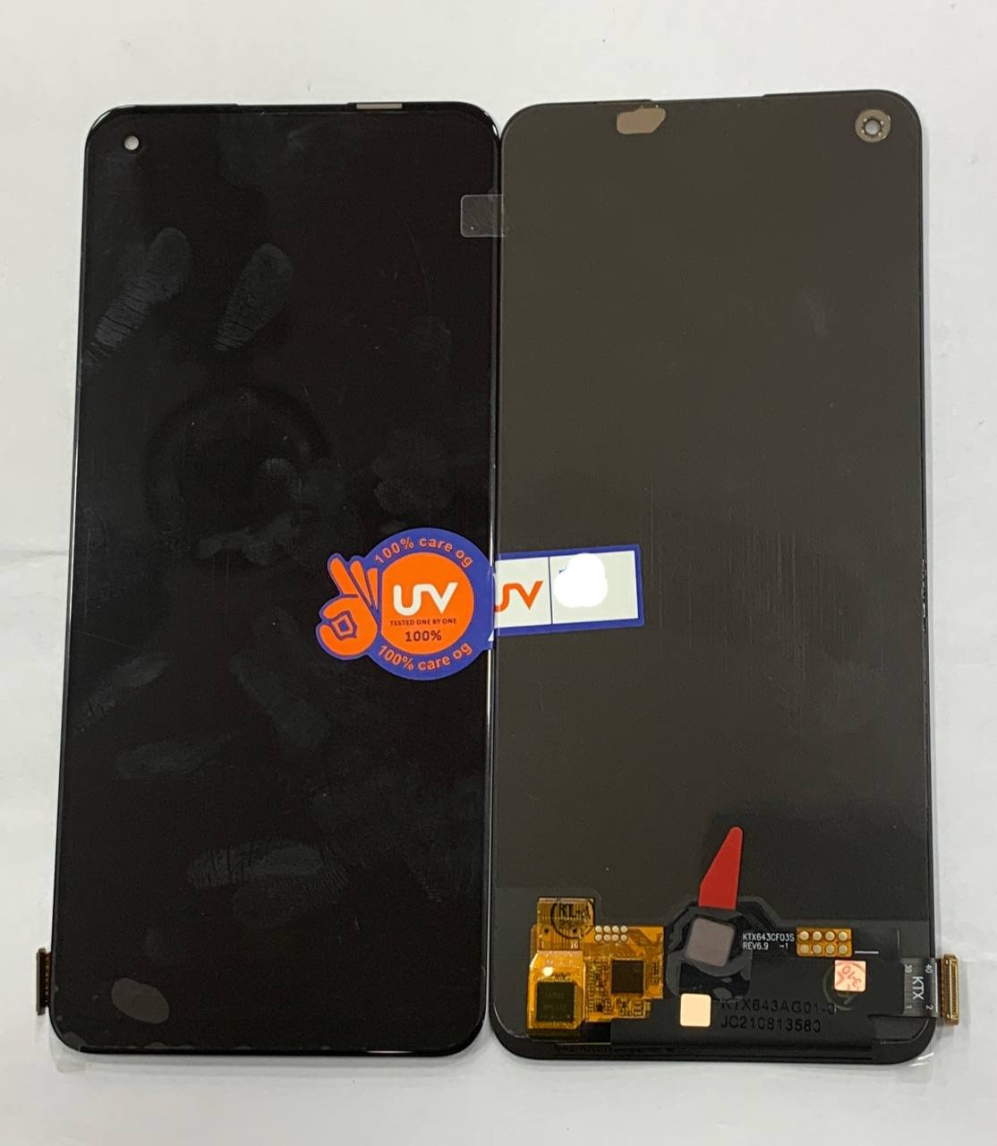 LCD WITH TOUCH SCREEN FOR OPPO RENO 8 (5G) OLED DISPLAY GLASS COMBO FOLDER
