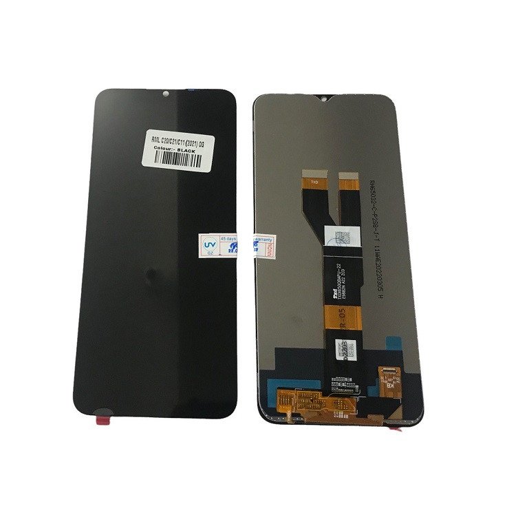 LCD WITH TOUCH SCREEN FOR REALME C21 DISPLAY GLASS COMBO FOLDER