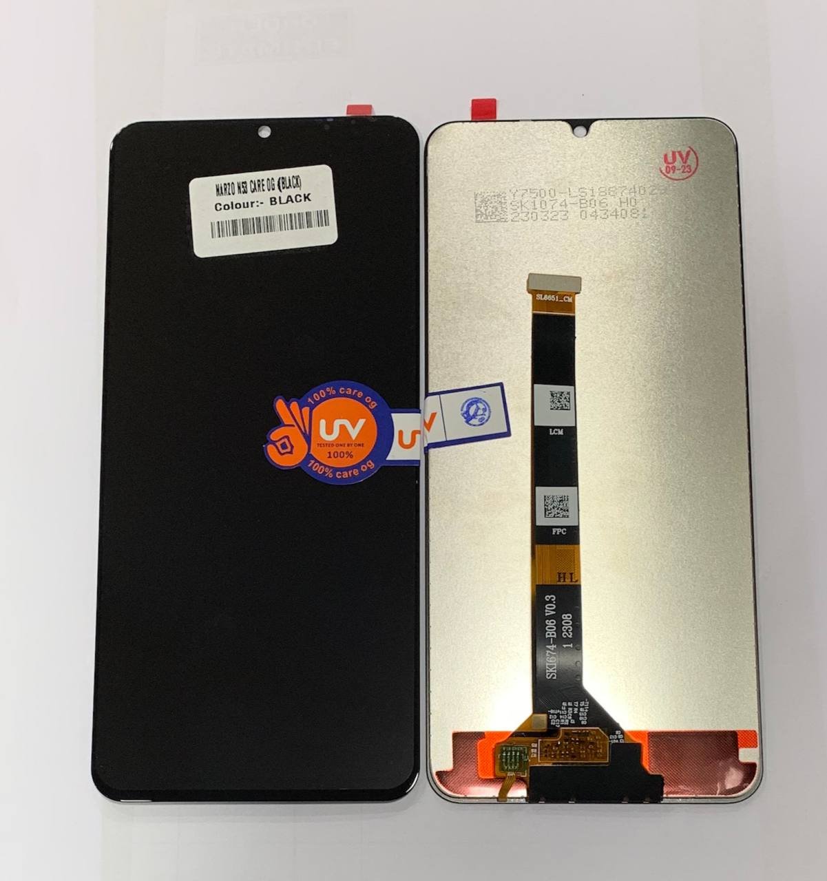 LCD WITH TOUCH SCREEN FOR REALME C53 CARE ORIGINAL DISPLAY GLASS COMBO FOLDER