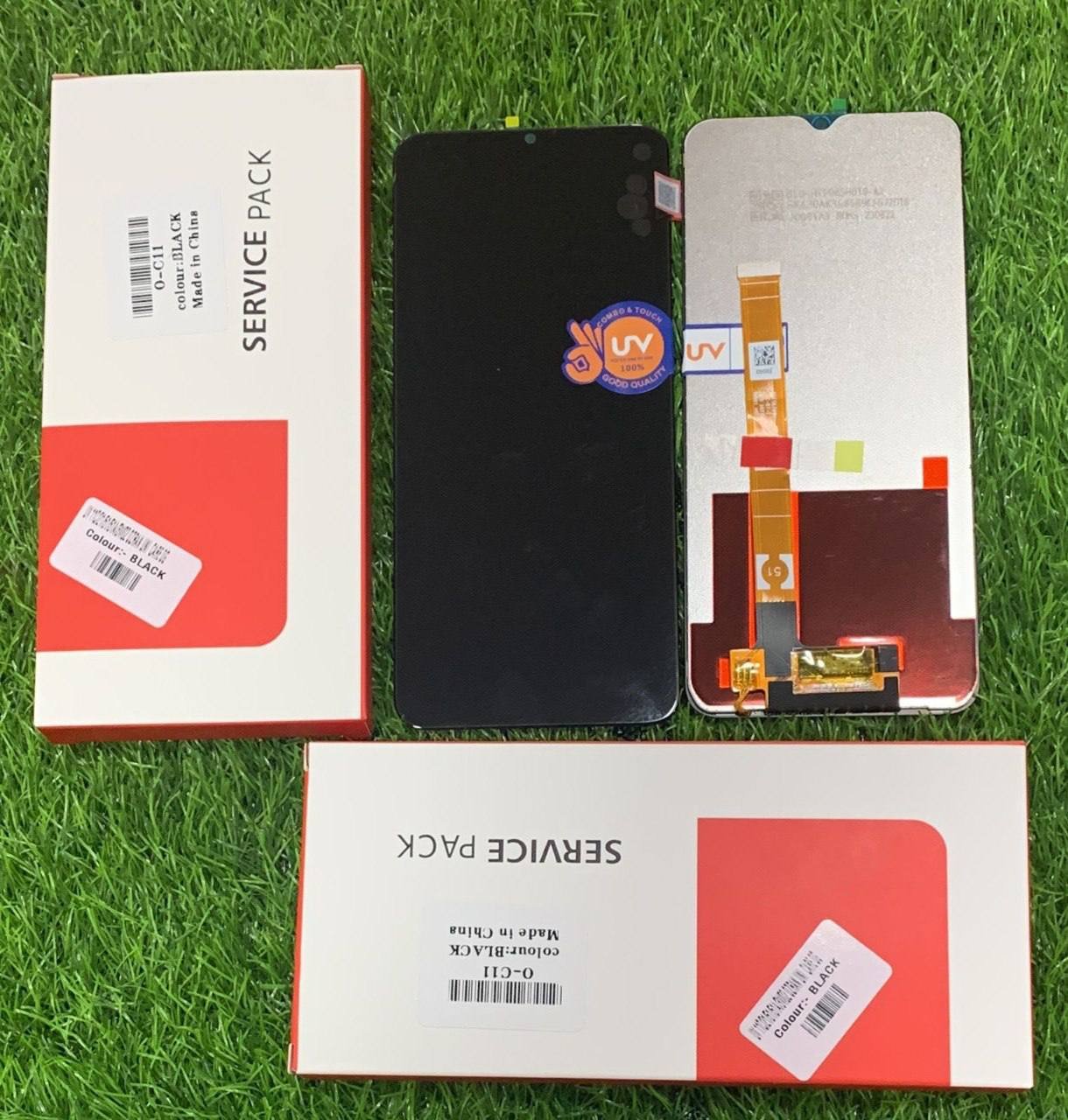 LCD WITH TOUCH SCREEN FOR REALME NARZO 20 CARE OG DISPLAY GLASS COMBO FOLDER