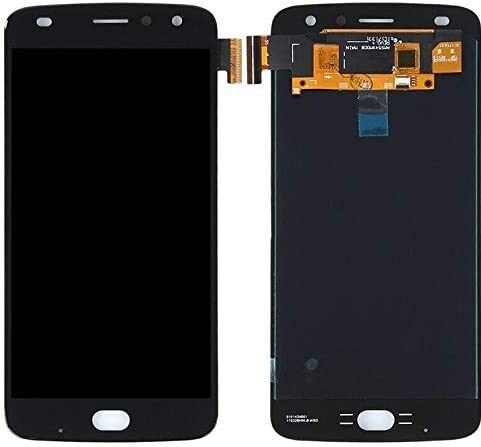 LCD WITH TOUCH SCREEN FOR MOTOROLA Z2 PLAY TFT (BLACK) DISPLAY GLASS COMBO FOLDER