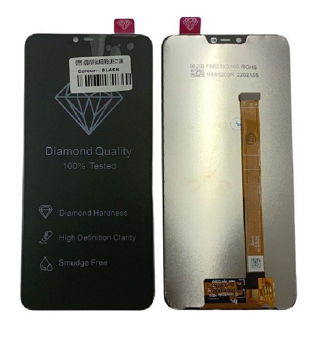 LCD WITH TOUCH SCREEN FOR OPPO A3S DISPLAY GLASS COMBO FOLDER
