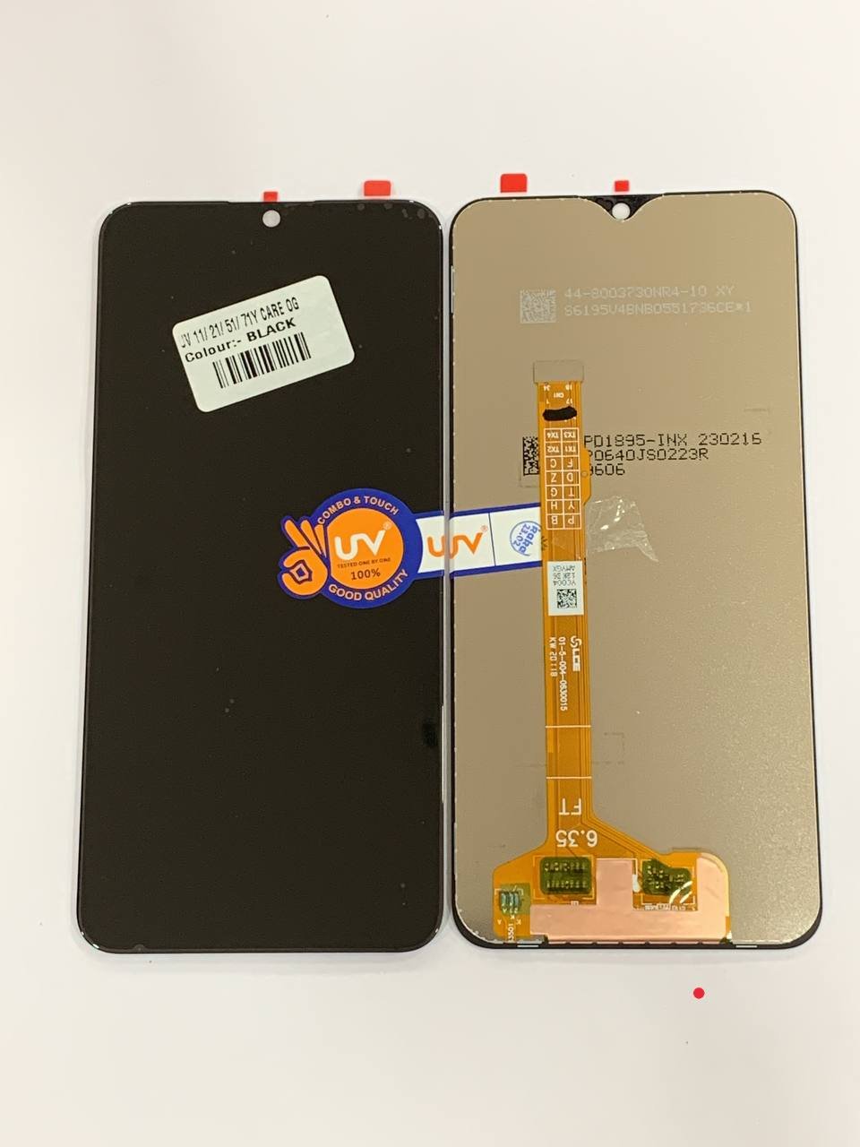 LCD WITH TOUCH SCREEN FOR VIVO Y17 CARE ORIGINAL DISPLAY GLASS COMBO FOLDER