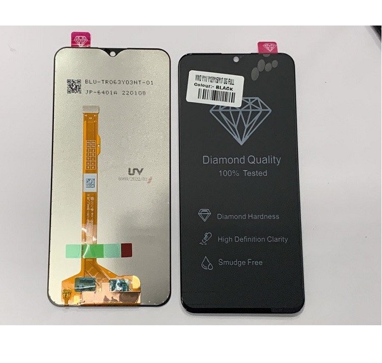 LCD WITH TOUCH SCREEN FOR VIVO Y17 DISPLAY GLASS COMBO FOLDER