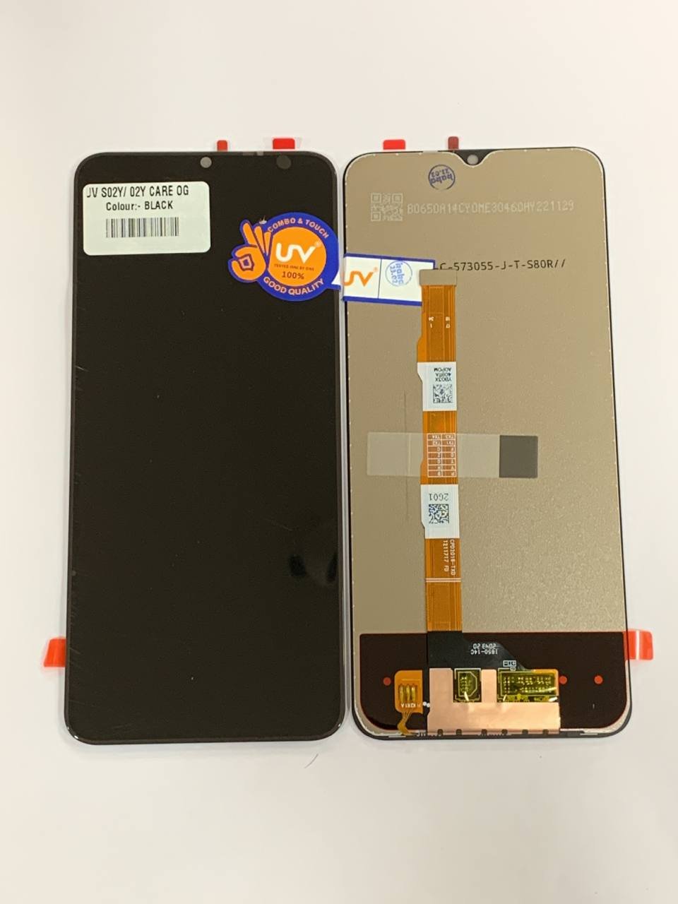 LCD WITH TOUCH SCREEN FOR VIVO Y20 CARE ORIGINAL DISPLAY GLASS COMBO FOLDER