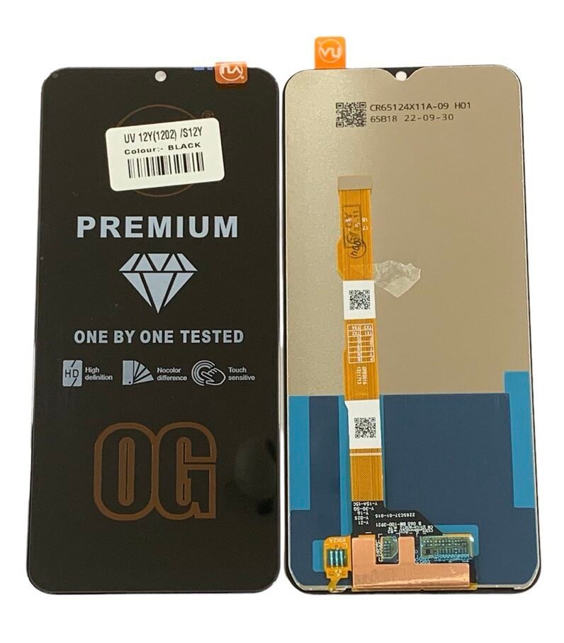 LCD WITH TOUCH SCREEN FOR VIVO Y21 NEW DISPLAY GLASS COMBO FOLDER