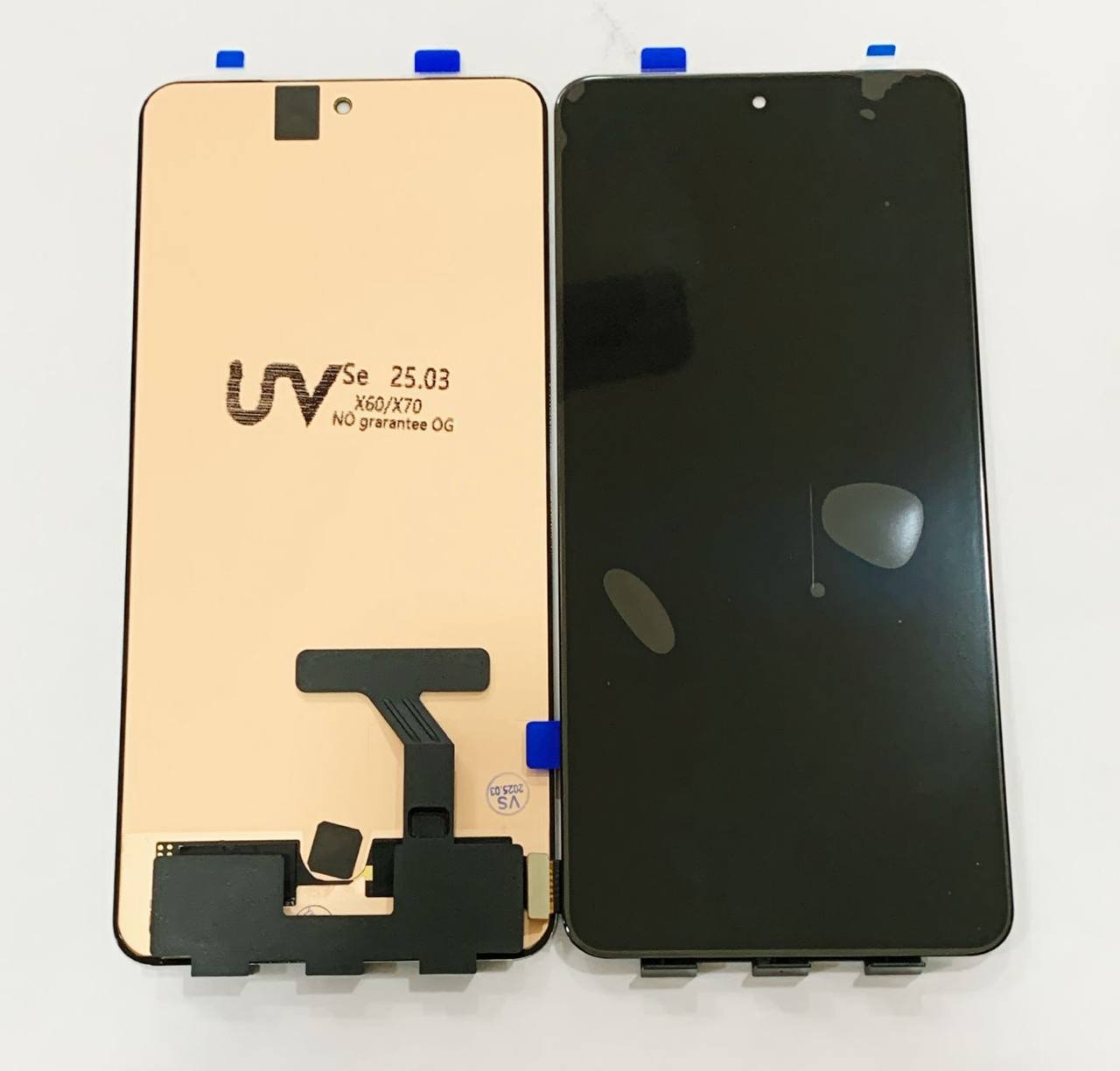 LCD WITH TOUCH SCREEN FOR VIVO X70 CARE ORIGINAL DISPLAY GLASS COMBO FOLDER