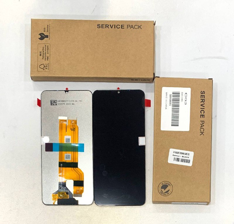 LCD WITH TOUCH SCREEN FOR REALME N63 CARE ORIGINAL DISPLAY GLASS COMBO FOLDER