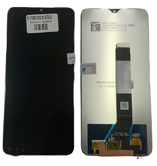 LCD WITH TOUCH SCREEN FOR REDMI 9 POWER DISPLAY GLASS COMBO FOLDER