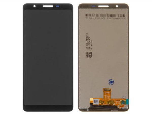 LCD WITH TOUCH SCREEN FOR SAMSUNG M01 CORE DISPLAY GLASS COMBO FOLDER