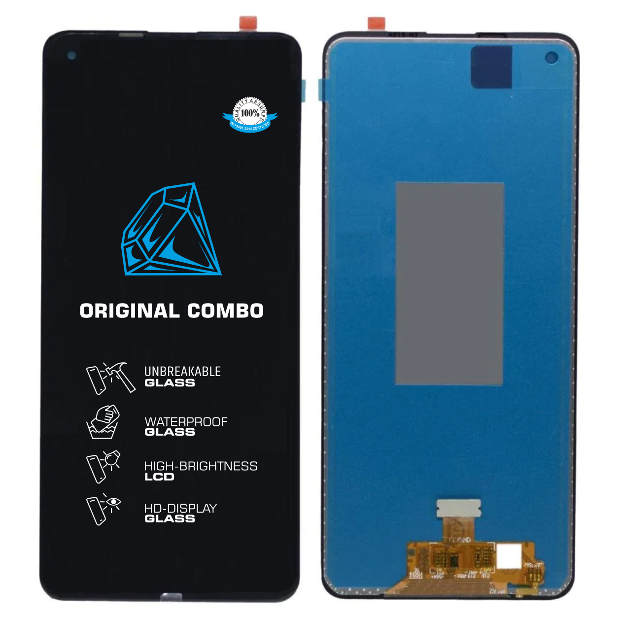 Mobile Display For Samsung A21S LCD Combo Touch Screen Folder Compatible With Samsung A21S