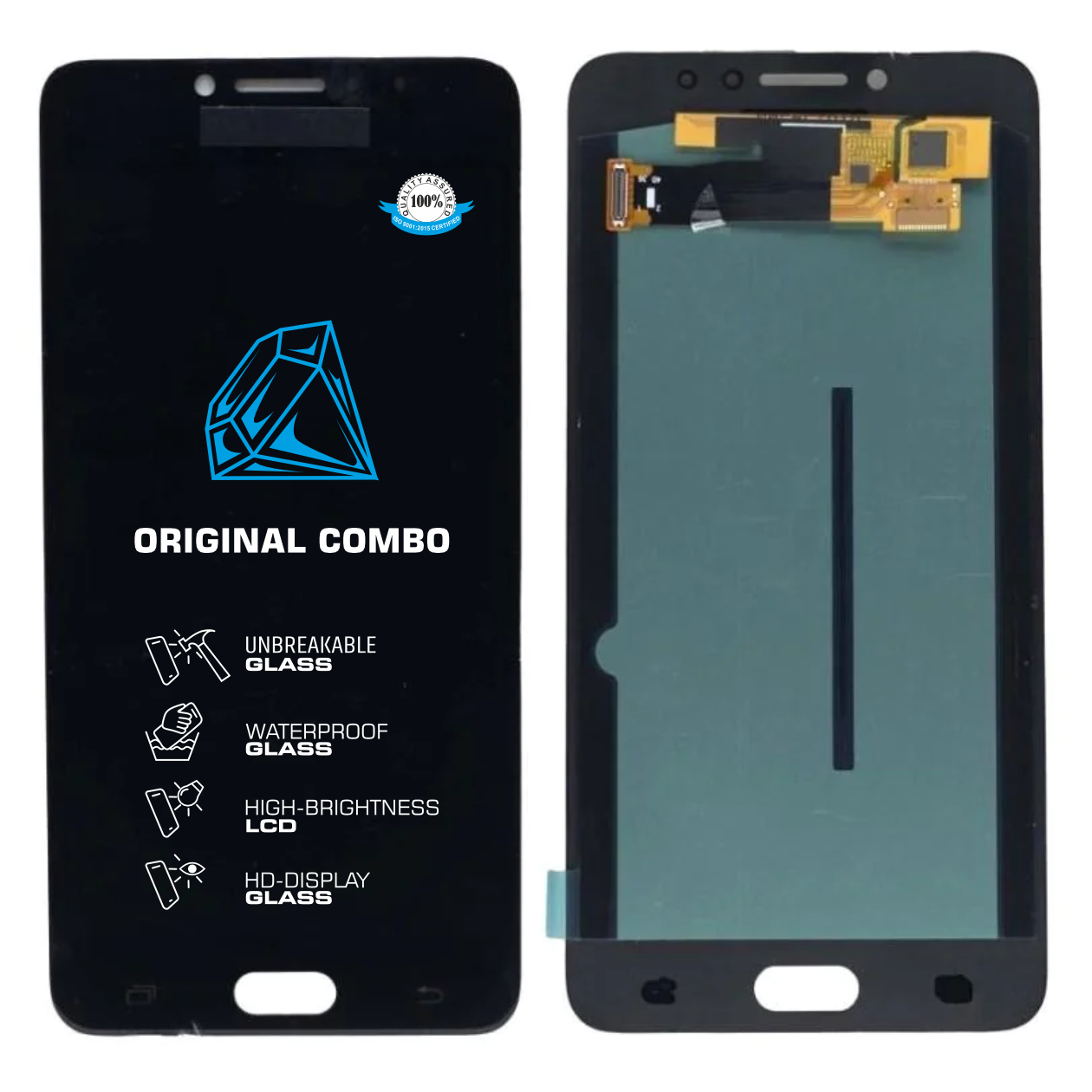 Mobile Display For Samsung Galaxy C7 Pro LCD Combo Touch Screen Folder Compatible With Samsung Galaxy C7 Pro