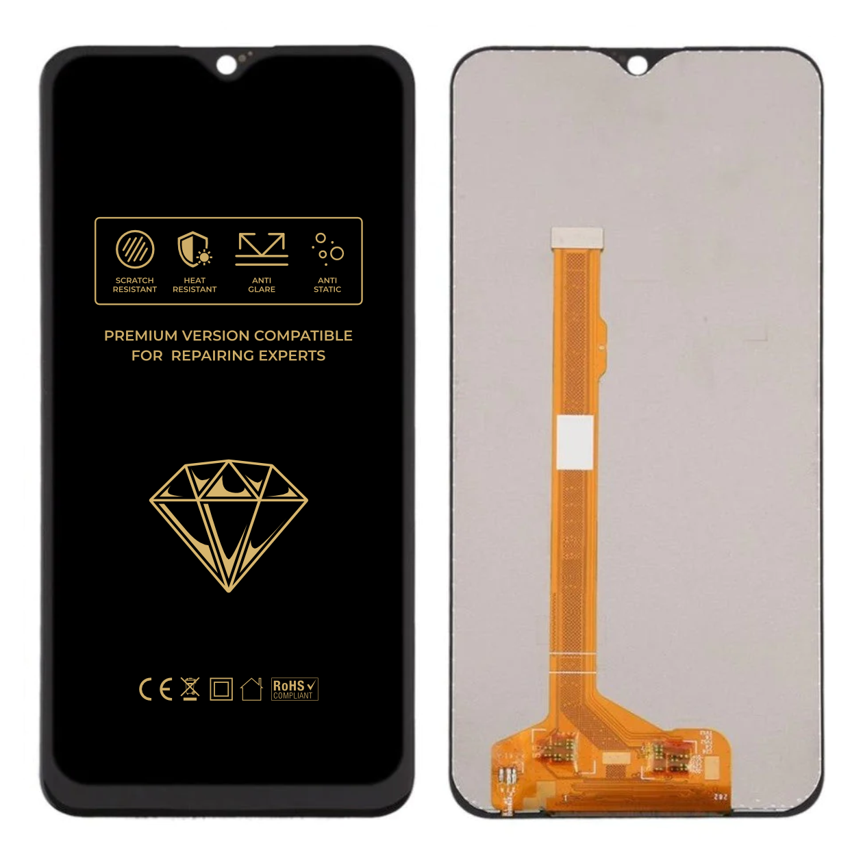 Mobile Display For Vivo Y12 LCD Combo Touch Screen Folder Compatible With Vivo Y12