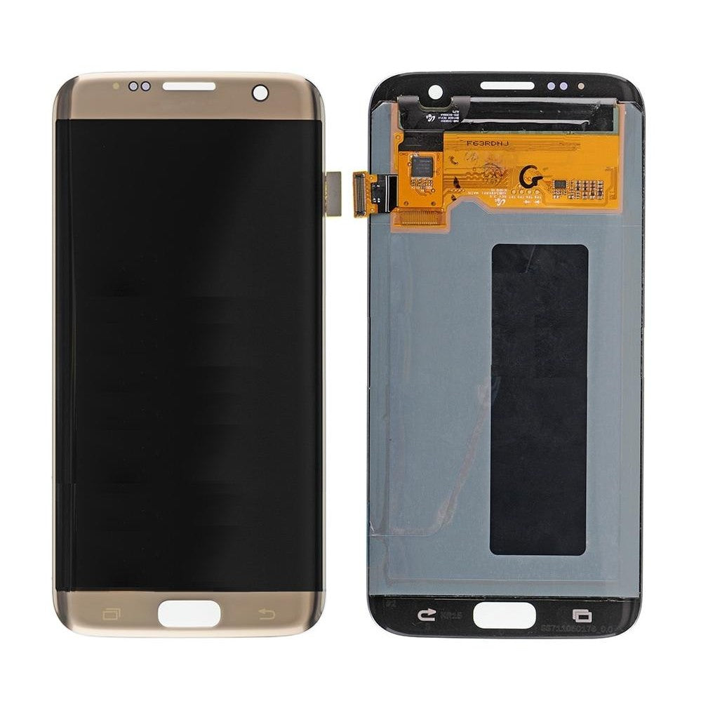 Mobile Display For Samsung Galaxy S7 EDGE LCD Combo Touch Screen Folder Compatible With Samsung Galaxy S7 EDGE