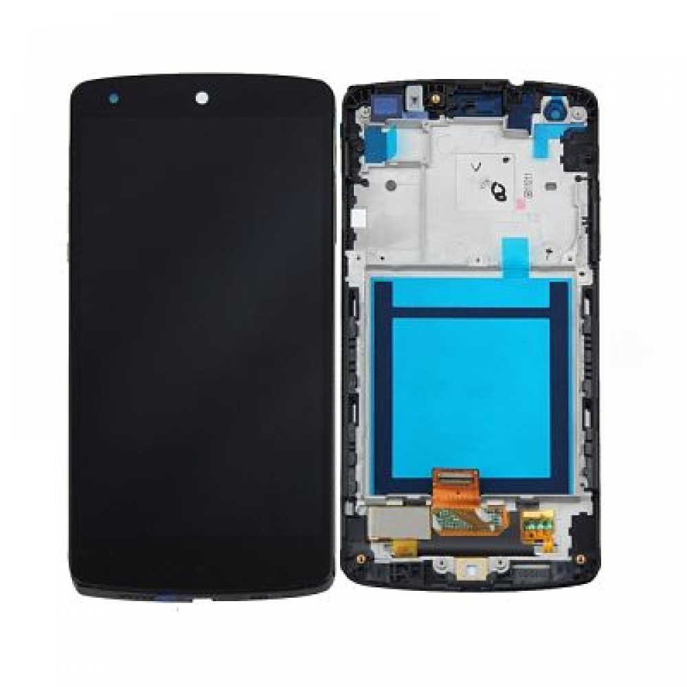 LG Nexus 5 D820 LCD Screen With Front Housing - Black