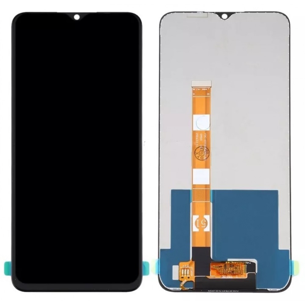 Realme C12 LCD Screen With Digitizer - Black