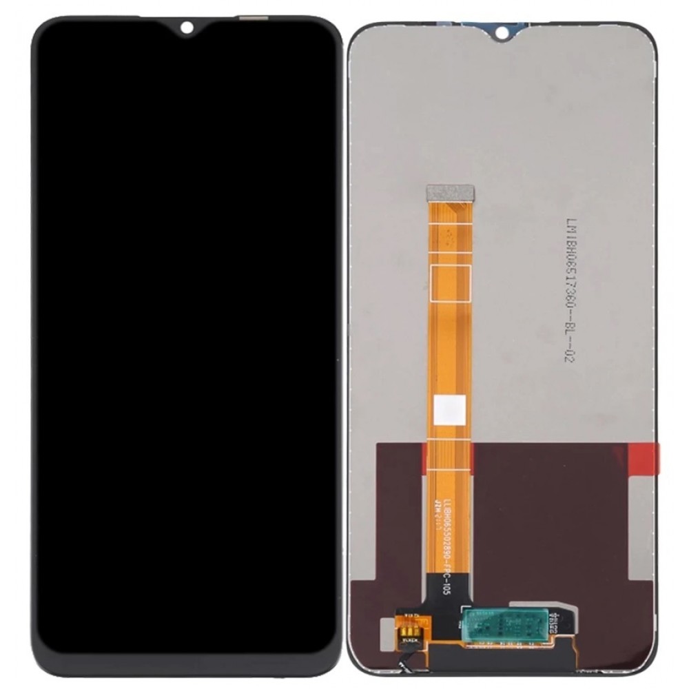 Realme C25s LCD Screen With Digitizer - Black