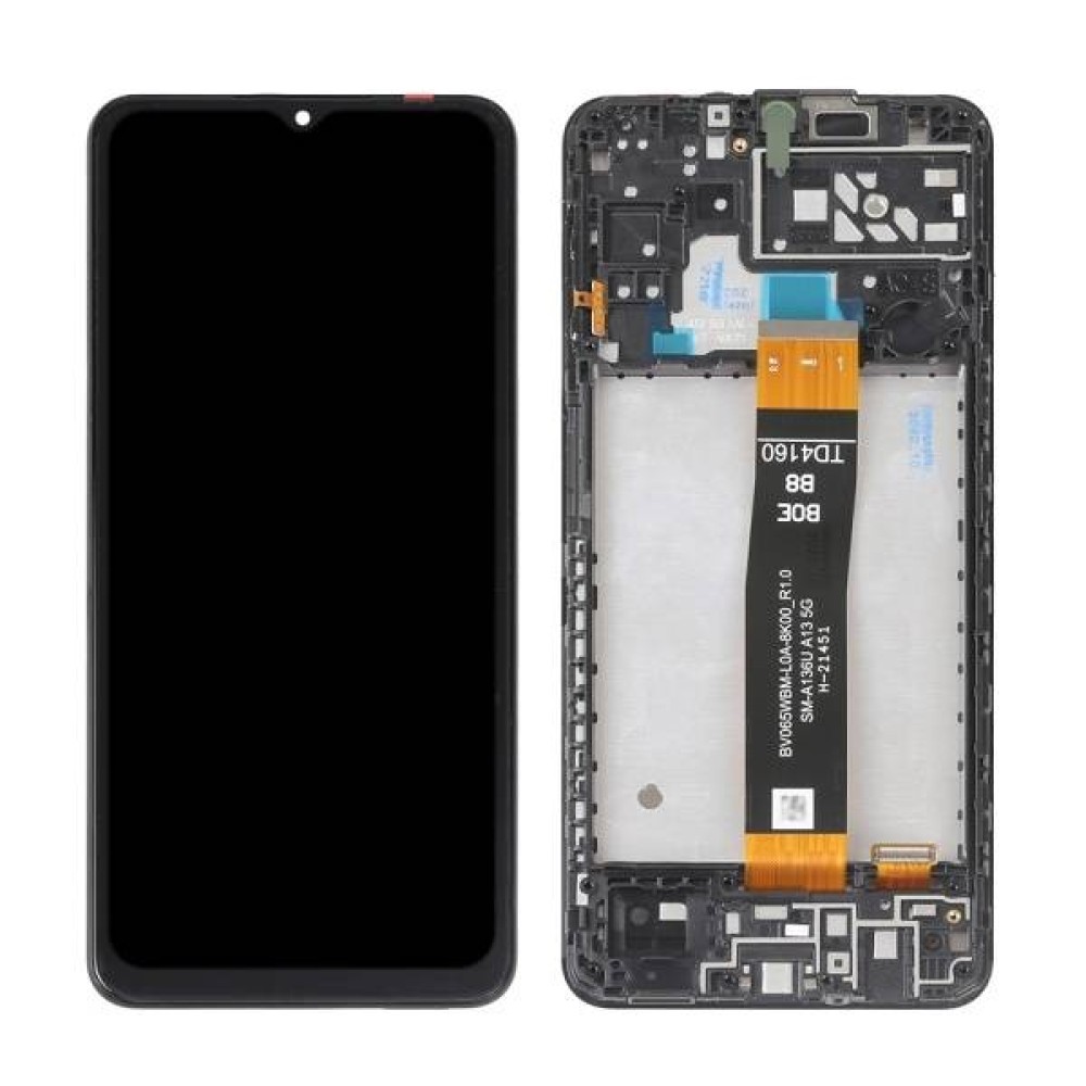 Samsung Galaxy A04s LCD Screen With Frame - Black