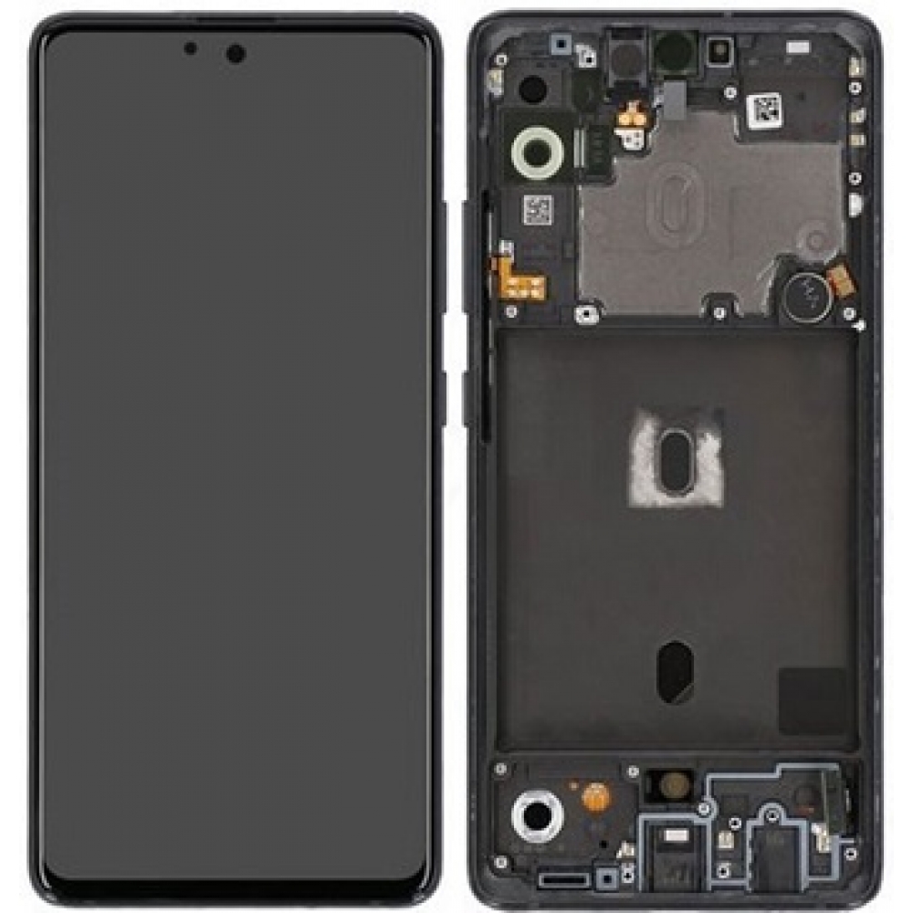 Samsung Galaxy A51 5G LCD Screen With Frame - Black