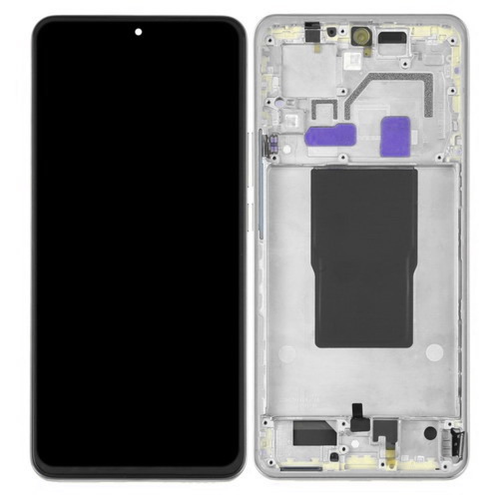 Xiaomi 12T Pro LCD Screen With Frame - Silver