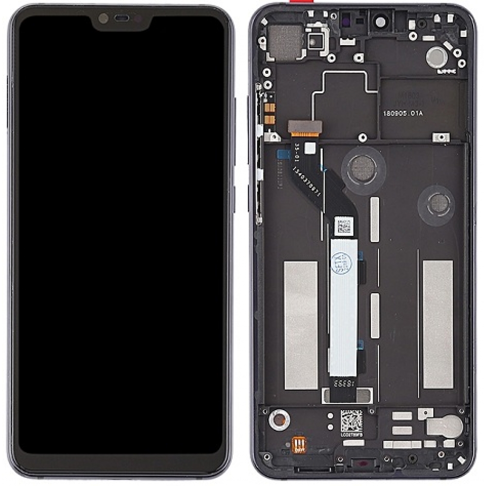 Xiaomi Mi 8 Lite LCD Screen With Frame Digitizer - Black