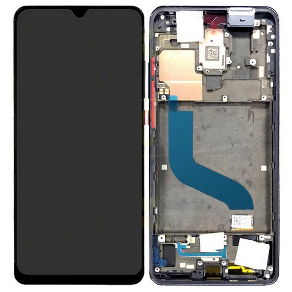 Xiaomi Mi A3 LCD Screen With Frame - Gray