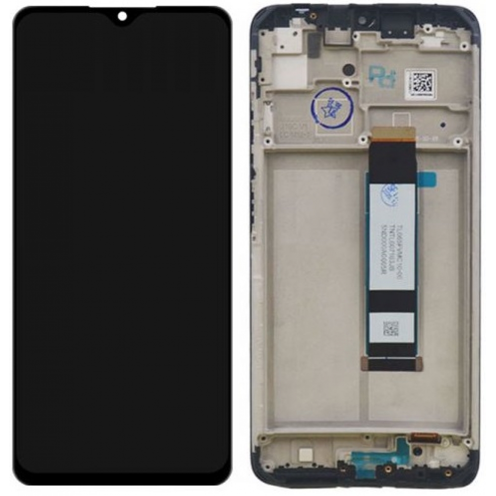 Xiaomi Poco M2 LCD Screen With Frame - Black