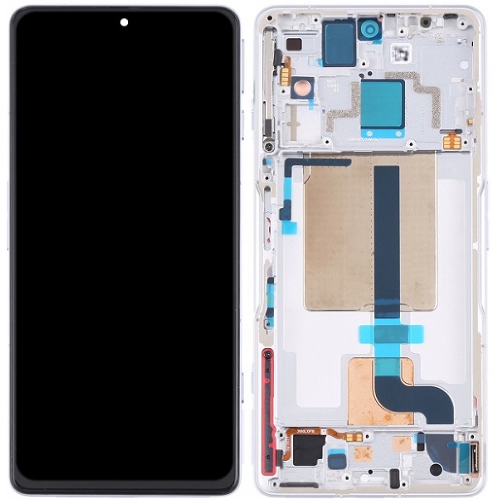 Xiaomi Redmi K50 Gaming LCD Screen With Frame - White