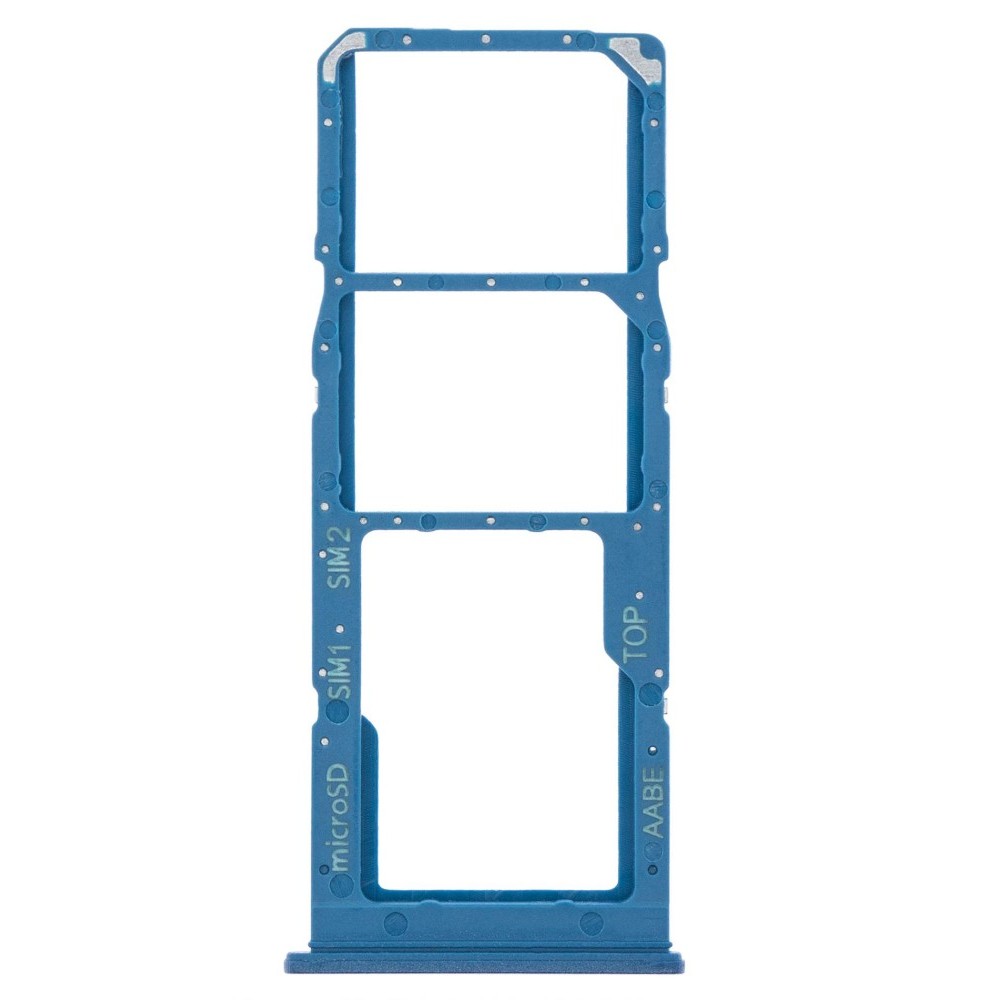 SIM Card Holder Tray For Samsung Galaxy A02 - Blue